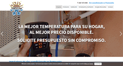 Desktop Screenshot of ponteclima.com